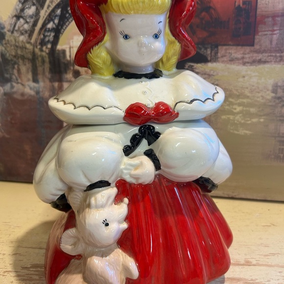 Vintage hand painted Goldilocks cookie jar - Picture 13 of 16
